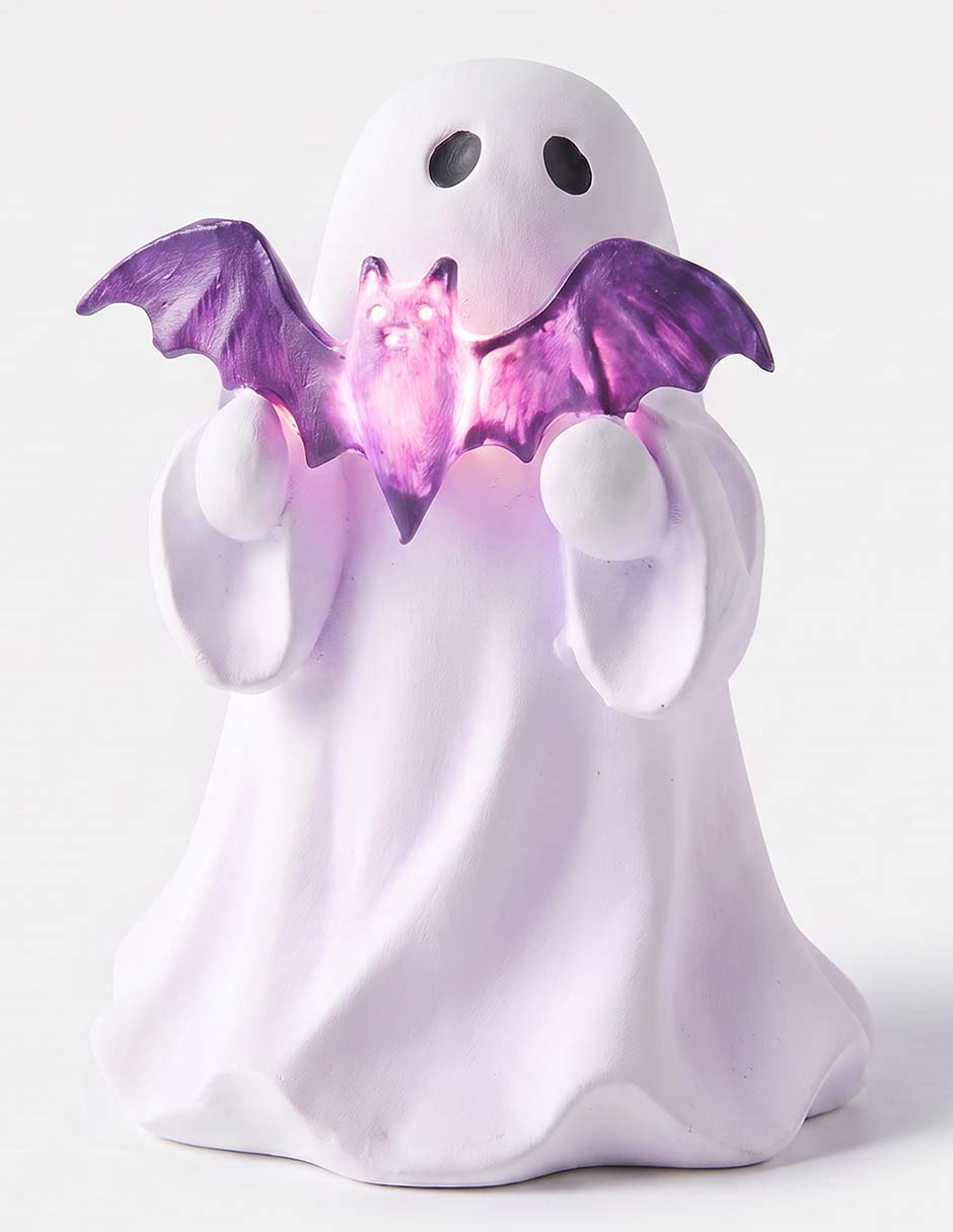 Figura decorativa de halloween con forma de fantasma 2