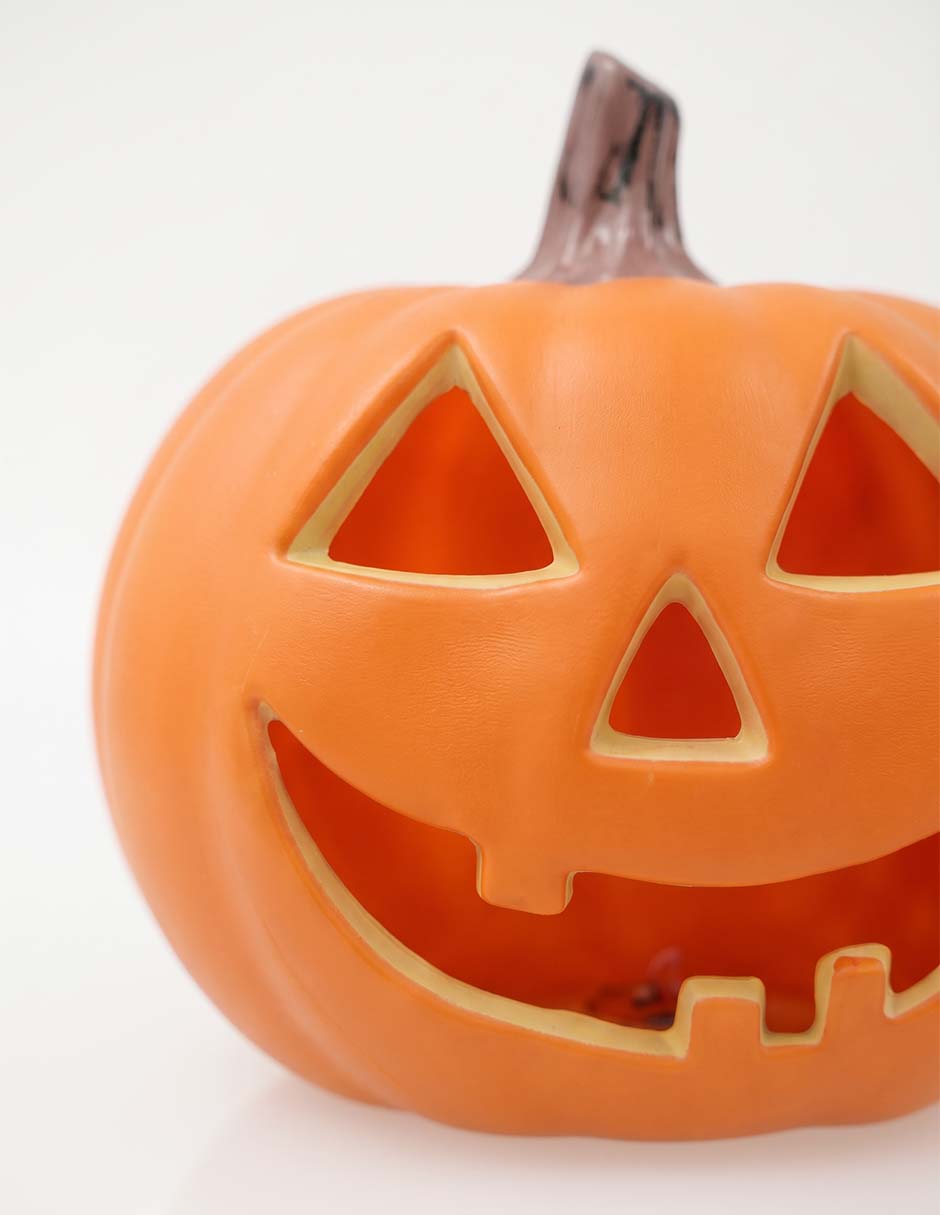 Figura decorativa con forma de calabaza