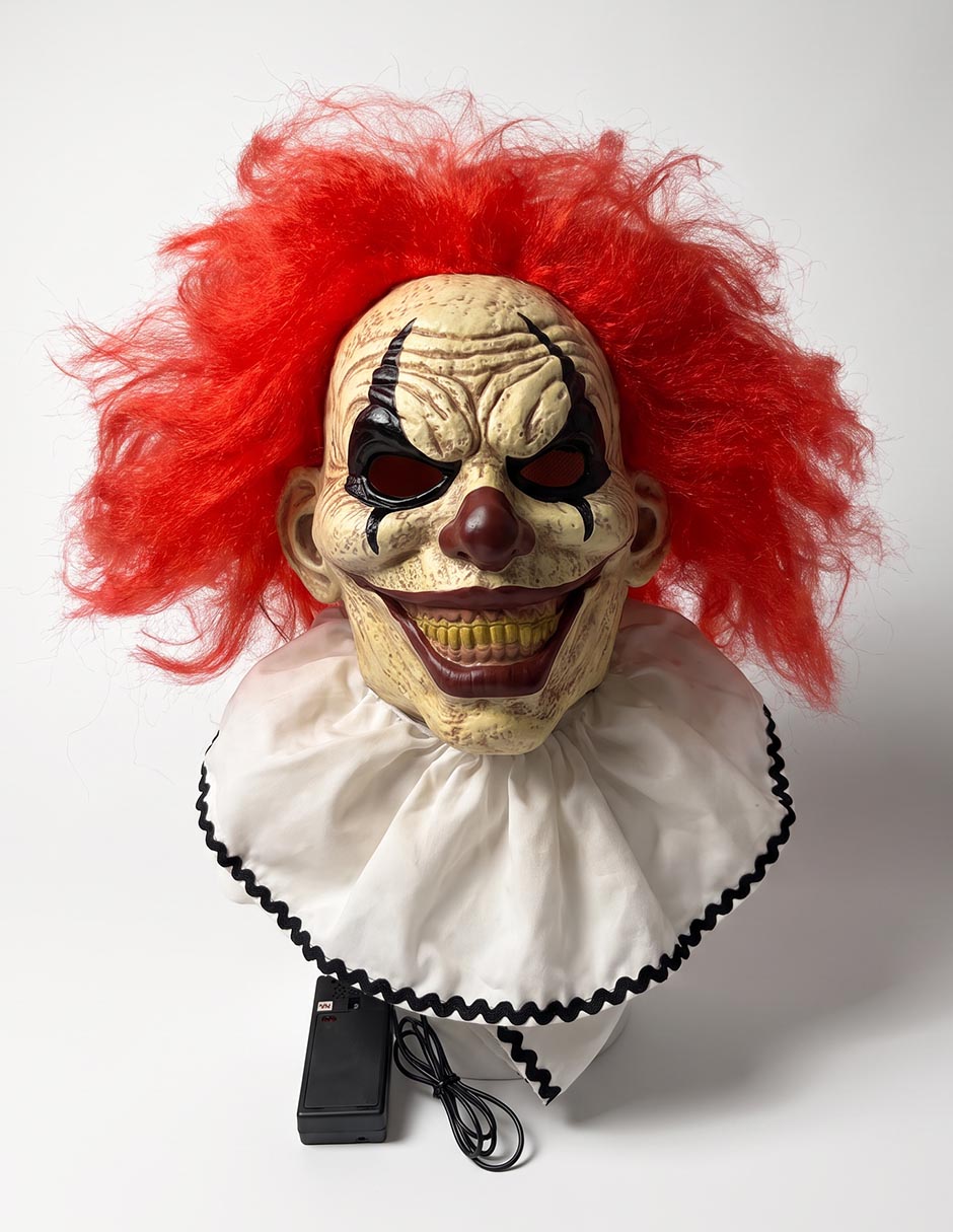 Máscara de halloween para disfraz de payaso de