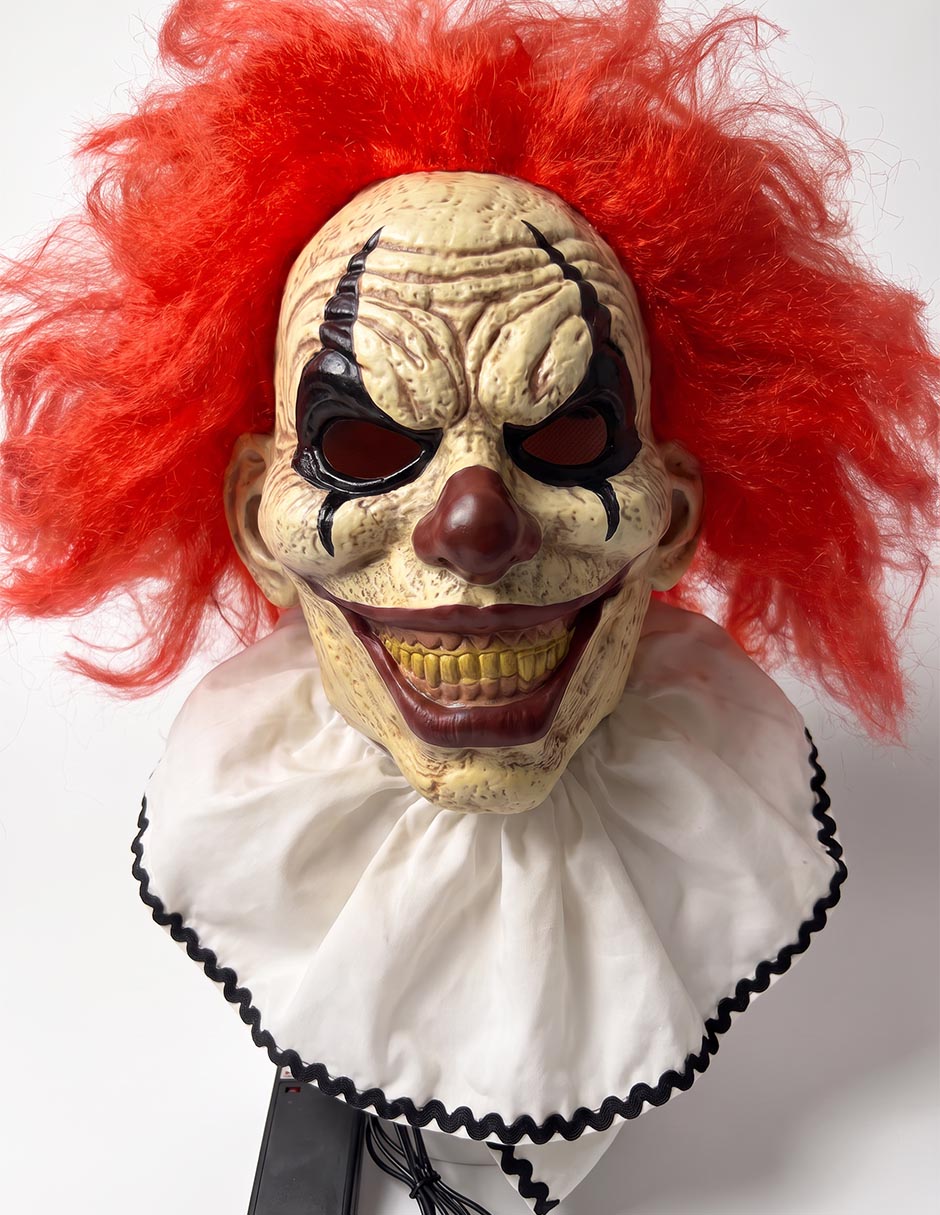 Máscara de halloween para disfraz de payaso de 2