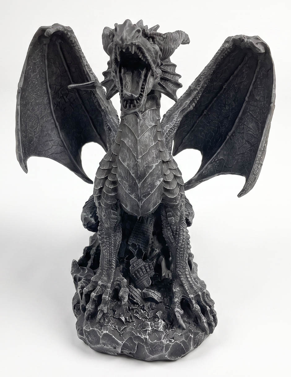 Figura decorativa de halloween con forma de dragón Figura decorativa de halloween con forma de dragón