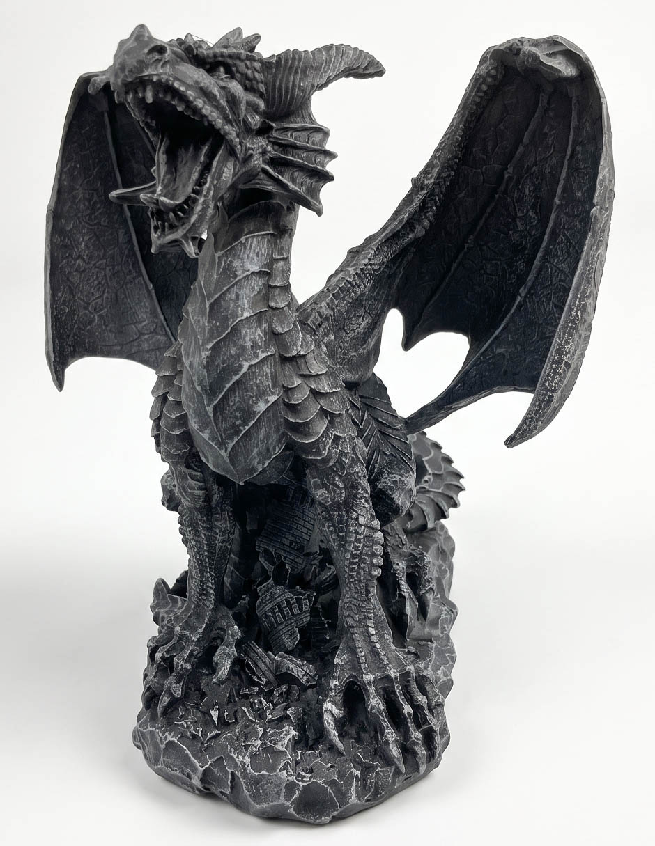 Figura decorativa de halloween con forma de dragón 4