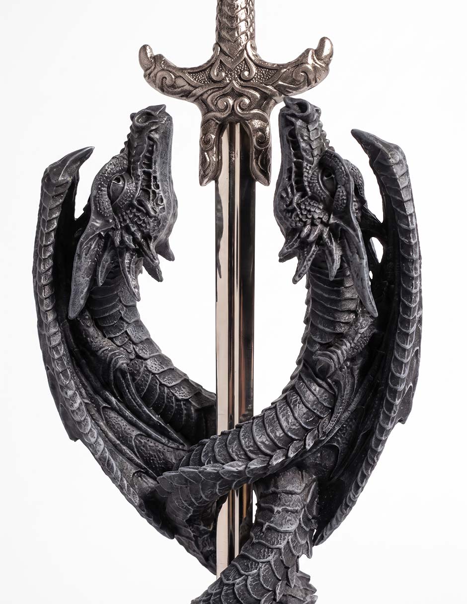 Figura decorativa de halloween con forma de dragón 2
