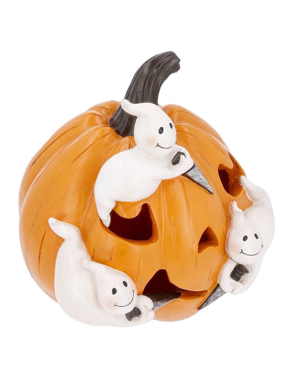 Figura decorativa de Halloween con forma de calabaza 5