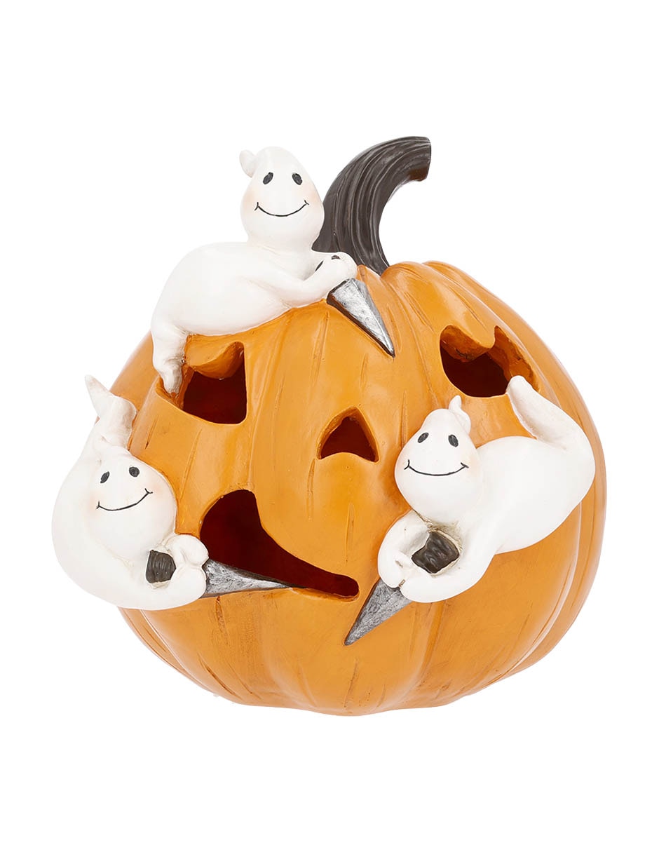 Figura decorativa de Halloween con forma de calabaza 1
