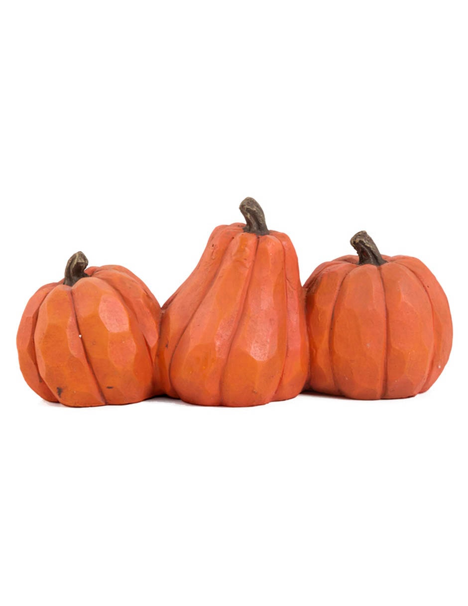 Figura decorativa de Halloween con forma de calabazas 3