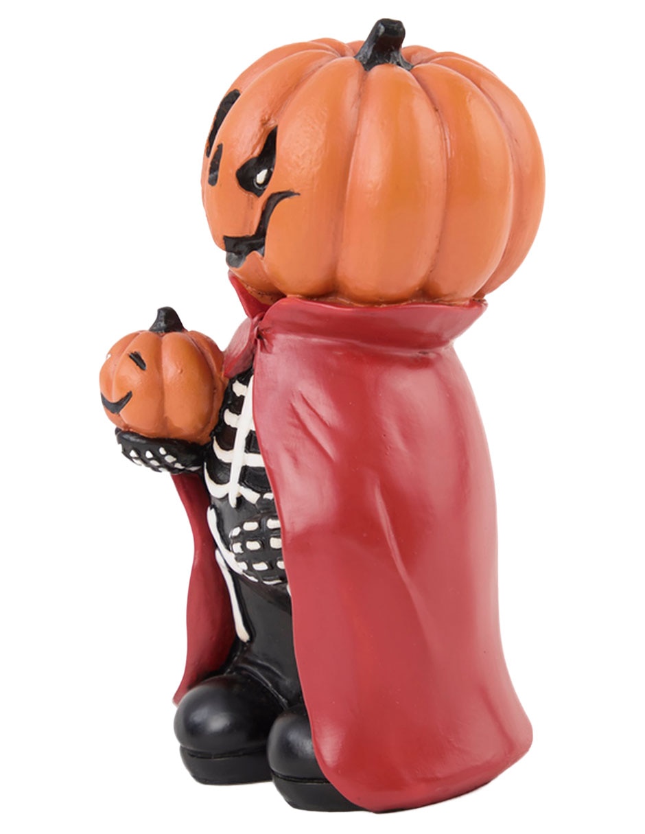 Figura decorativa de Halloween con forma de muñeco de calabaza 2