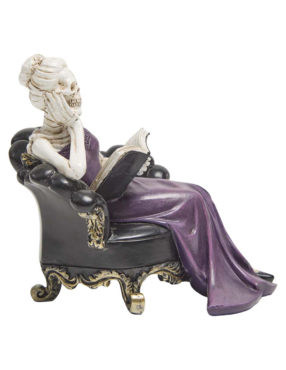 Figura decorativa de halloween con forma de catrina 3