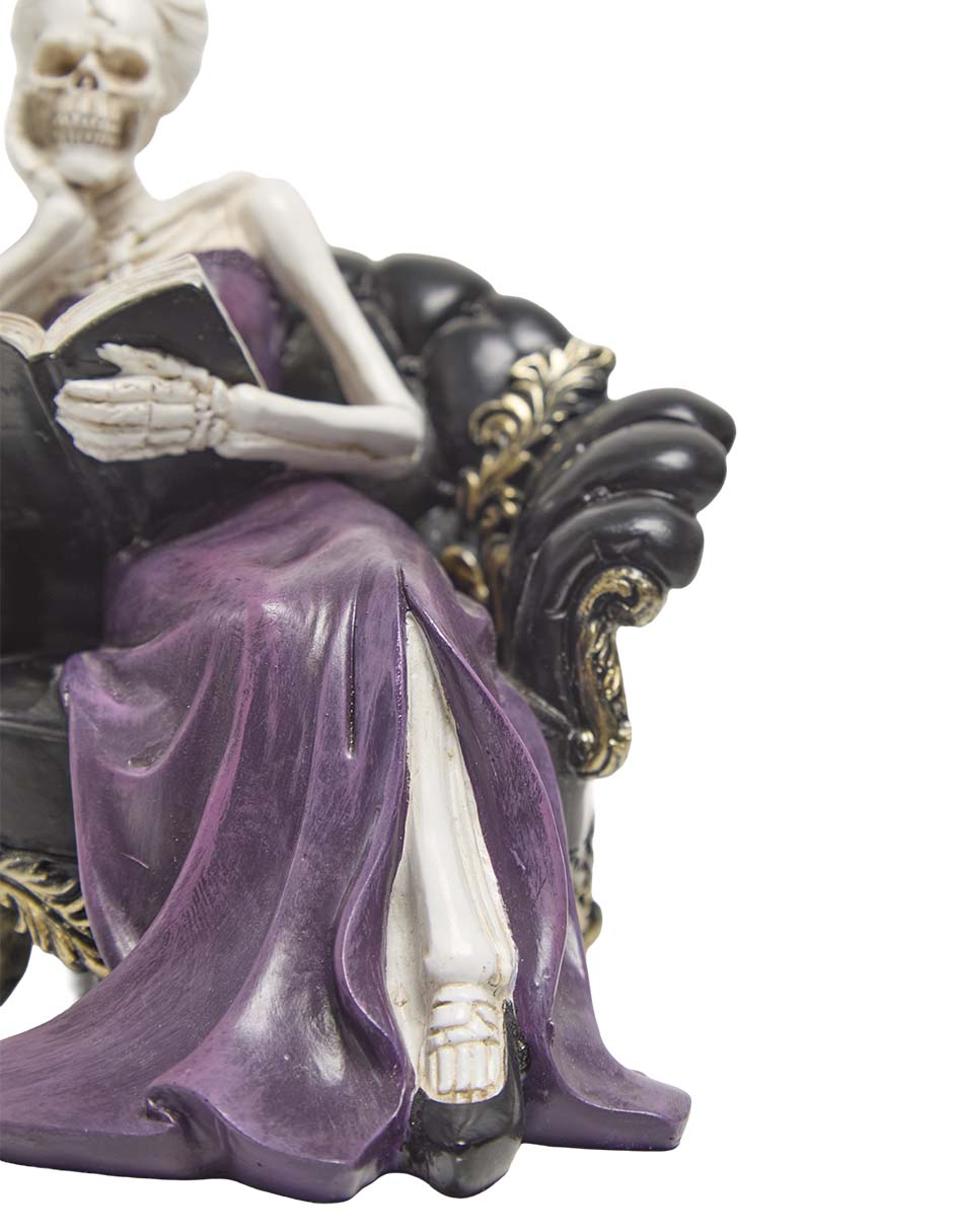 Figura decorativa de halloween con forma de catrina 6