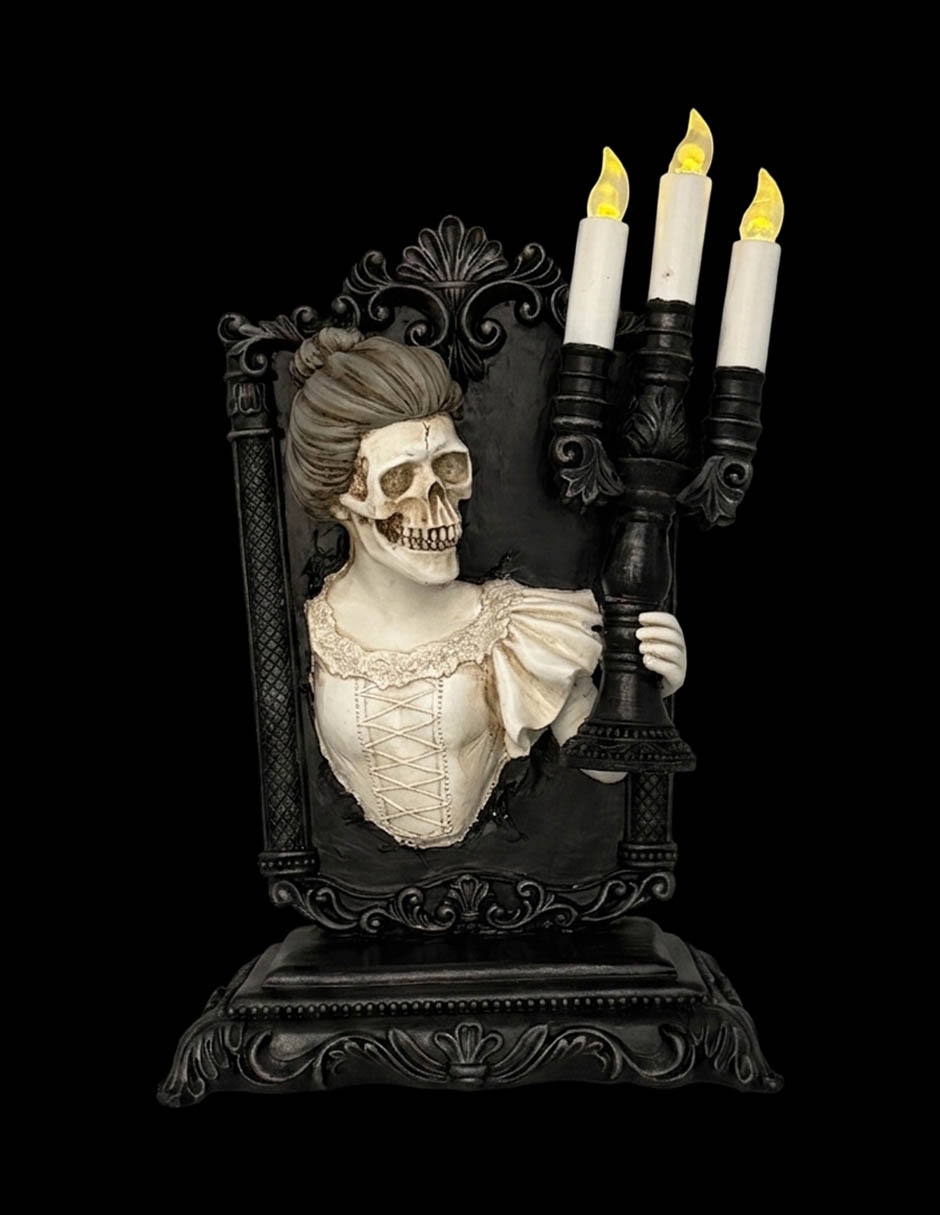 Figura decorativa de Halloween con forma de esqueleto 6