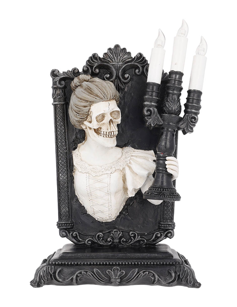 Figura decorativa de Halloween con forma de esqueleto 1