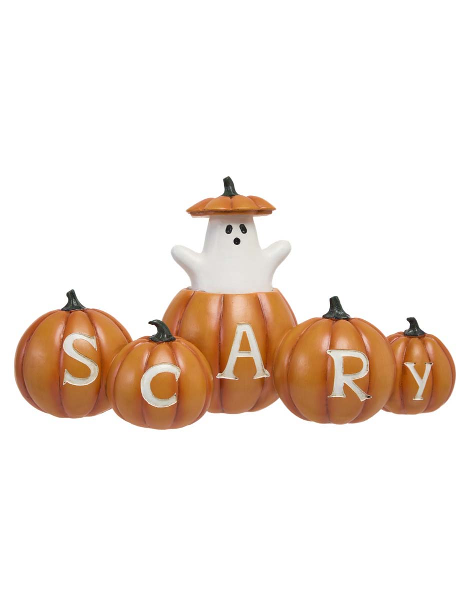 Figura decorativa de halloween con forma de calabazas 1
