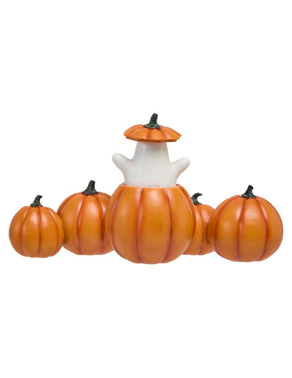 Figura decorativa de halloween con forma de calabazas 3