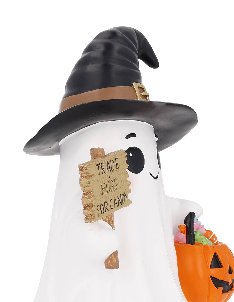 Figura decorativa de halloween con forma de fantasma Figura decorativa de halloween con forma de fantasma