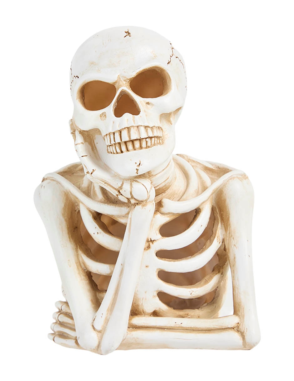 Figura decorativa de Halloween con forma de esqueleto 1
