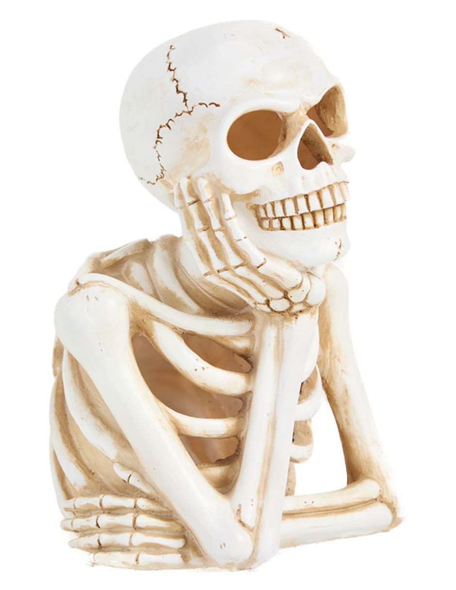 Figura decorativa de Halloween con forma de esqueleto 2