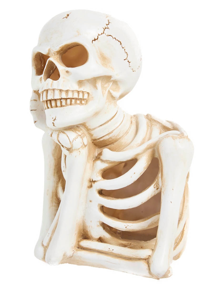 Figura decorativa de Halloween con forma de esqueleto 4