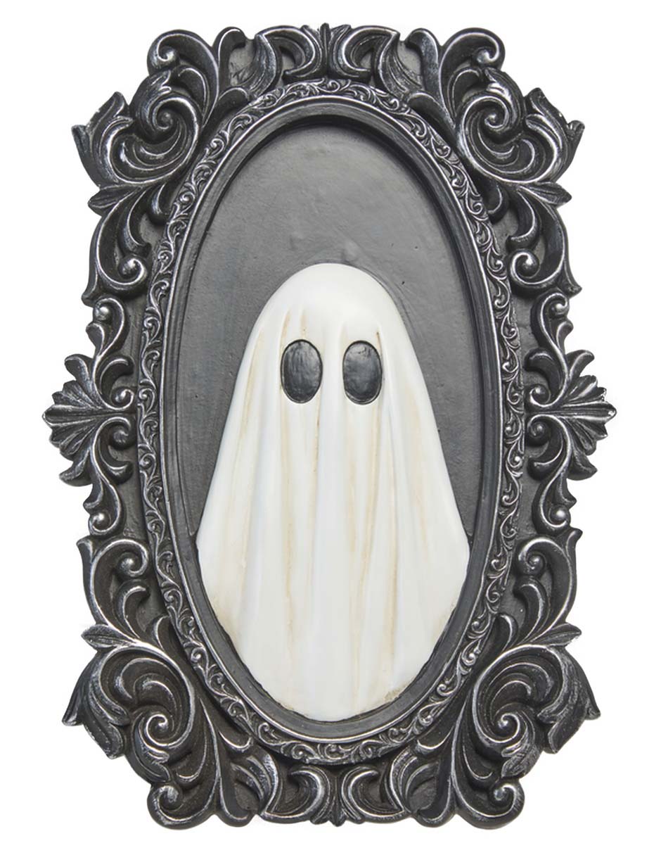 Figura decorativa de halloween con forma de fantasma 1