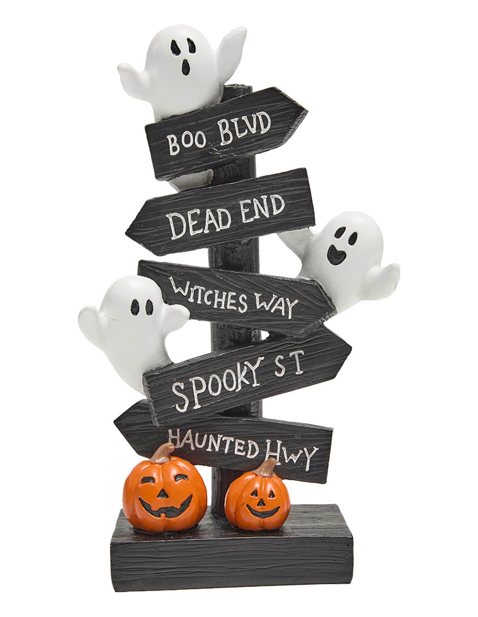 Figura decorativa de halloween con forma de fantasma 1