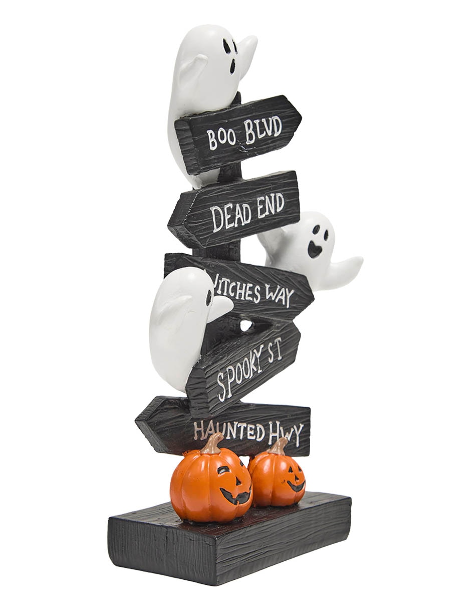 Figura decorativa de halloween con forma de fantasma 2