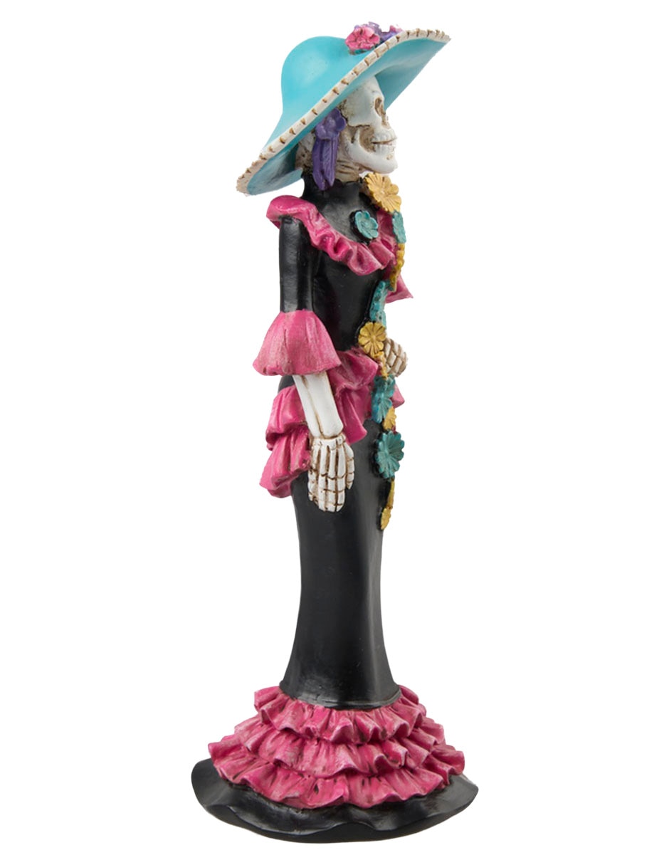 Figura decorativa día de muertos con forma de catrina 4