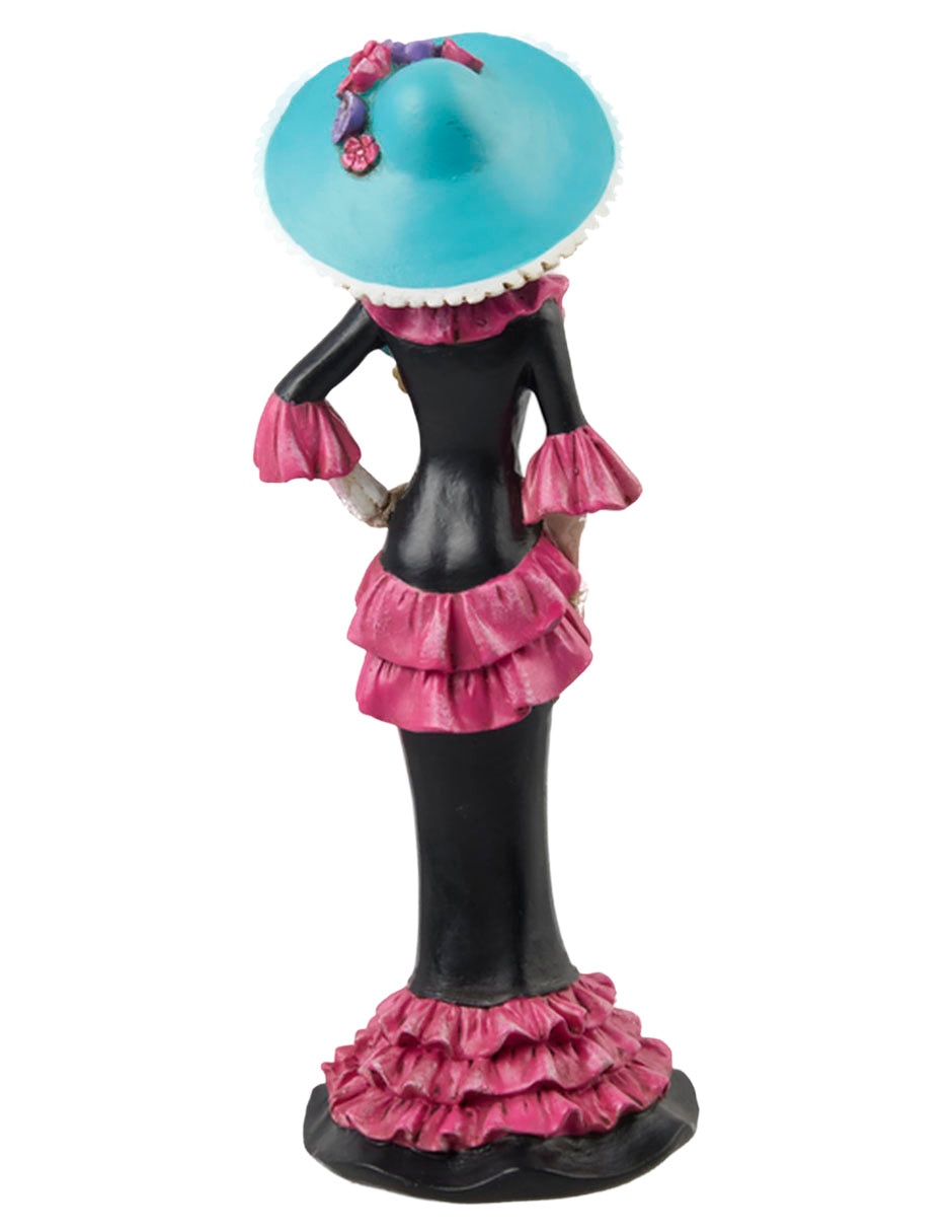 Figura decorativa día de muertos con forma de catrina 3