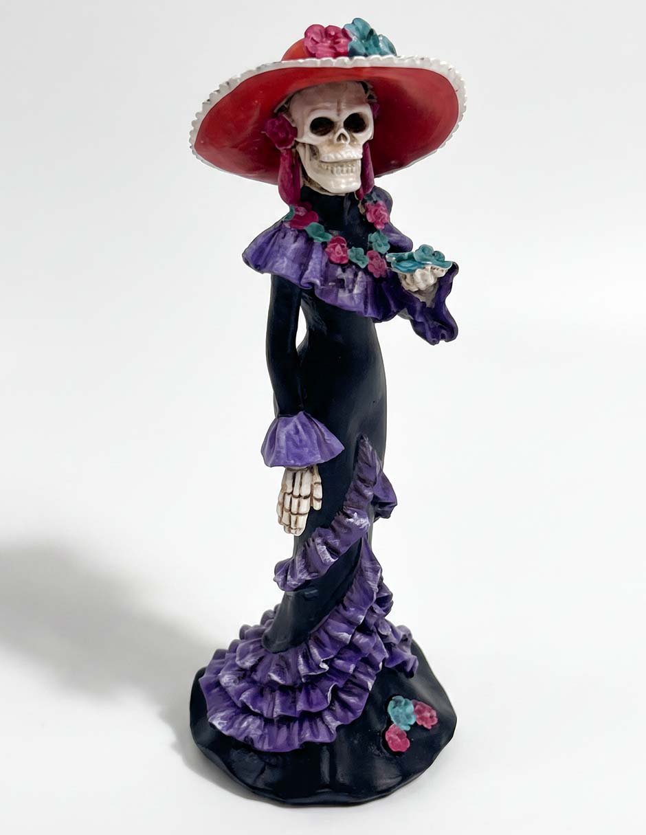 Imagen de producto Figura decorativa Día de Muertos Cementerium con forma de catrina