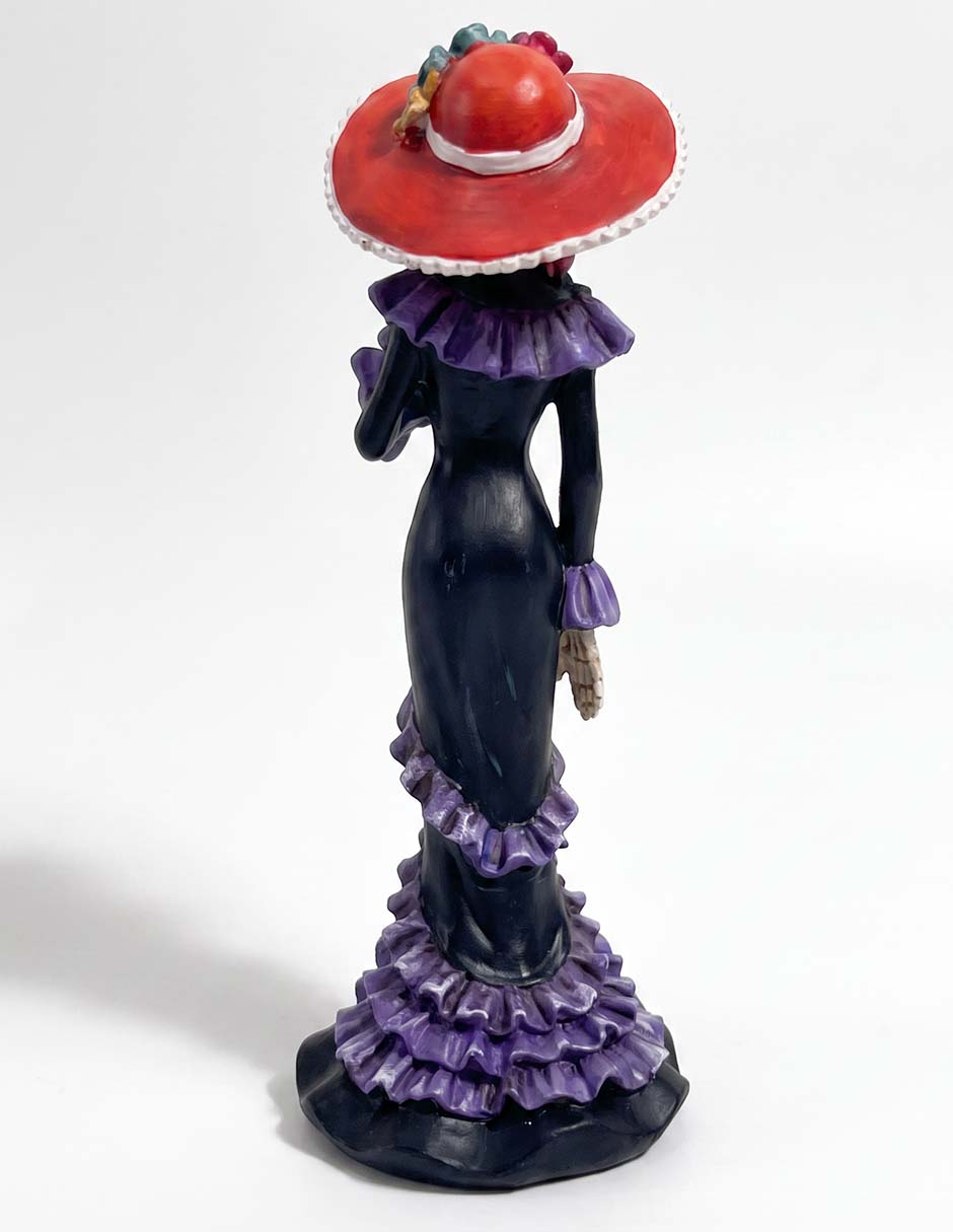 Figura decorativa Día de Muertos con forma de catrina 3