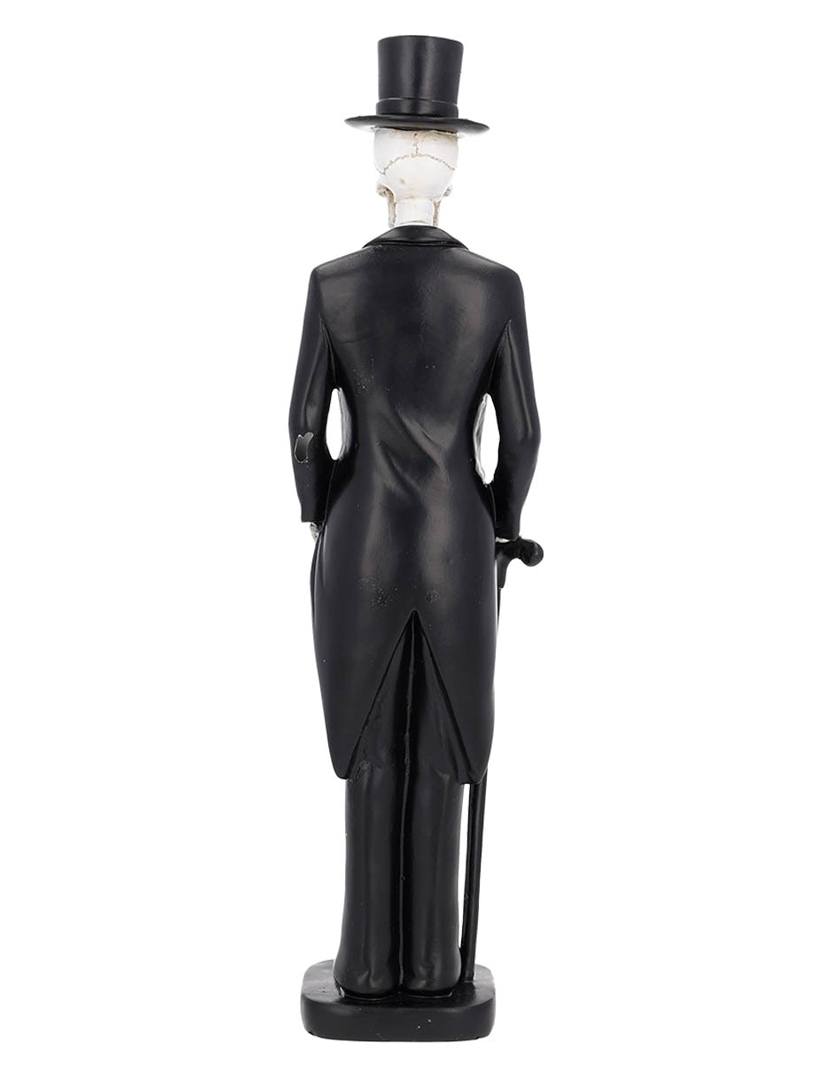 Figura decorativa de halloween con forma de catrín 3