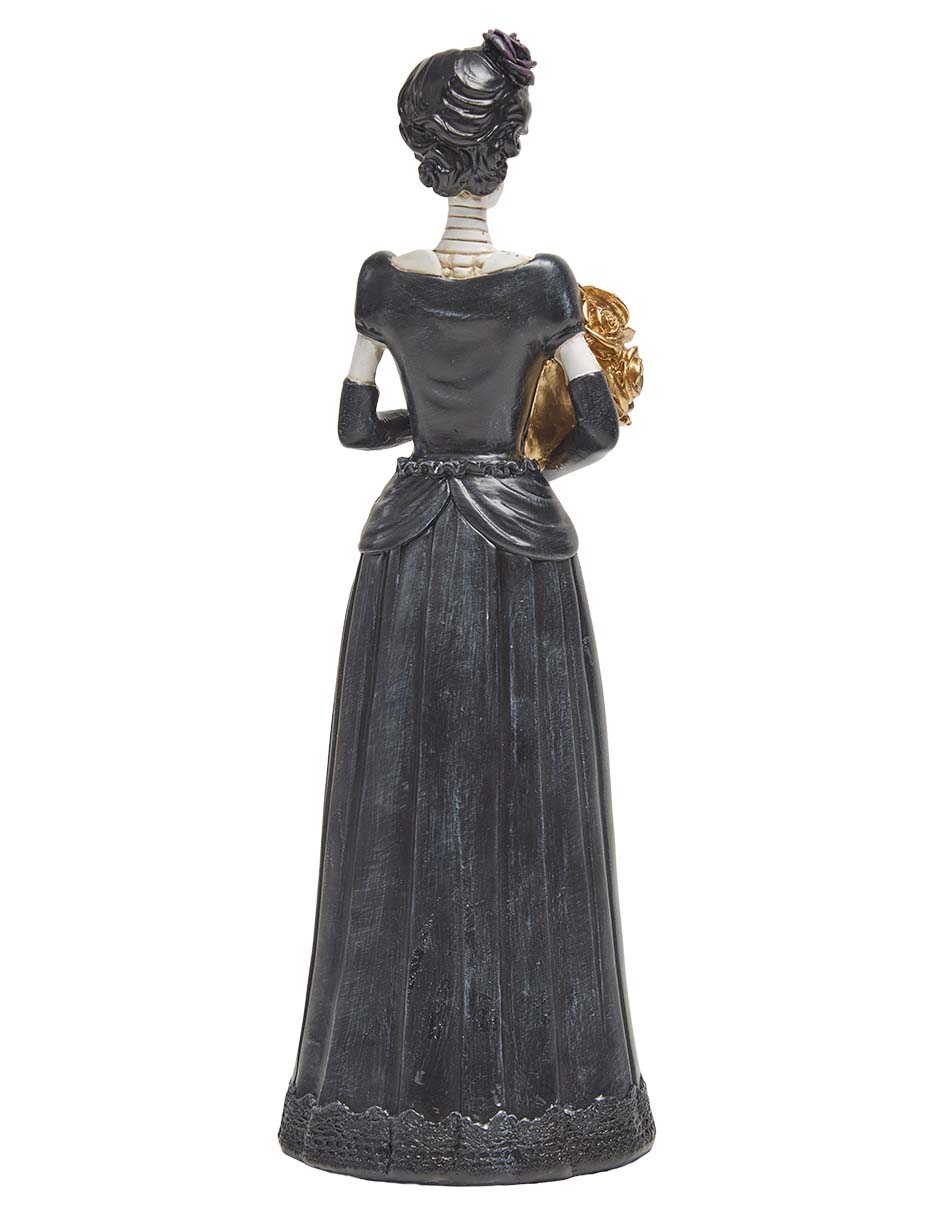 Figura decorativa de halloween con forma de catrina 3