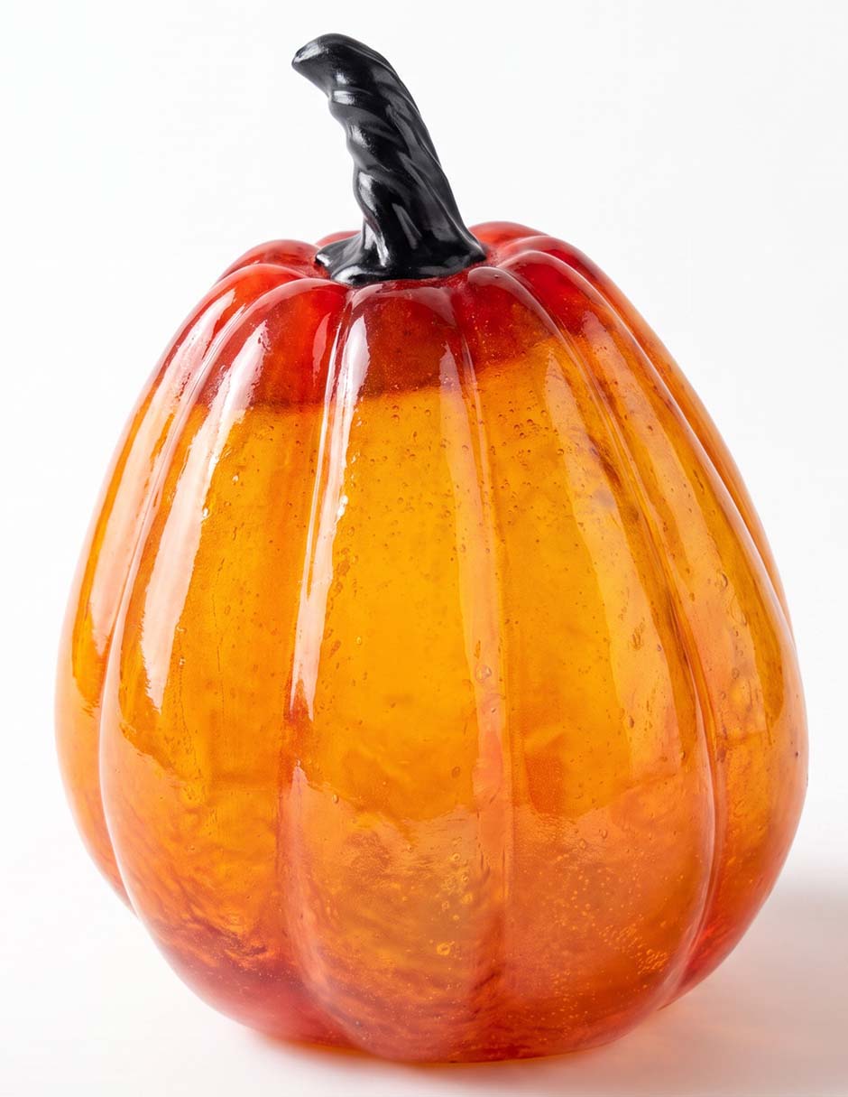 Figura decorativa con forma de calabaza 1