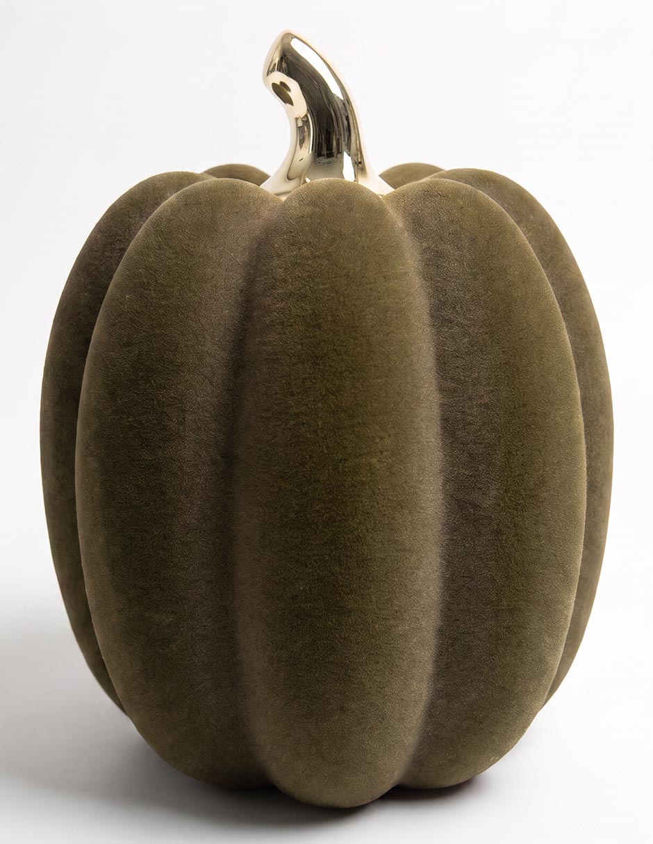 Figura decorativa con forma de calabaza