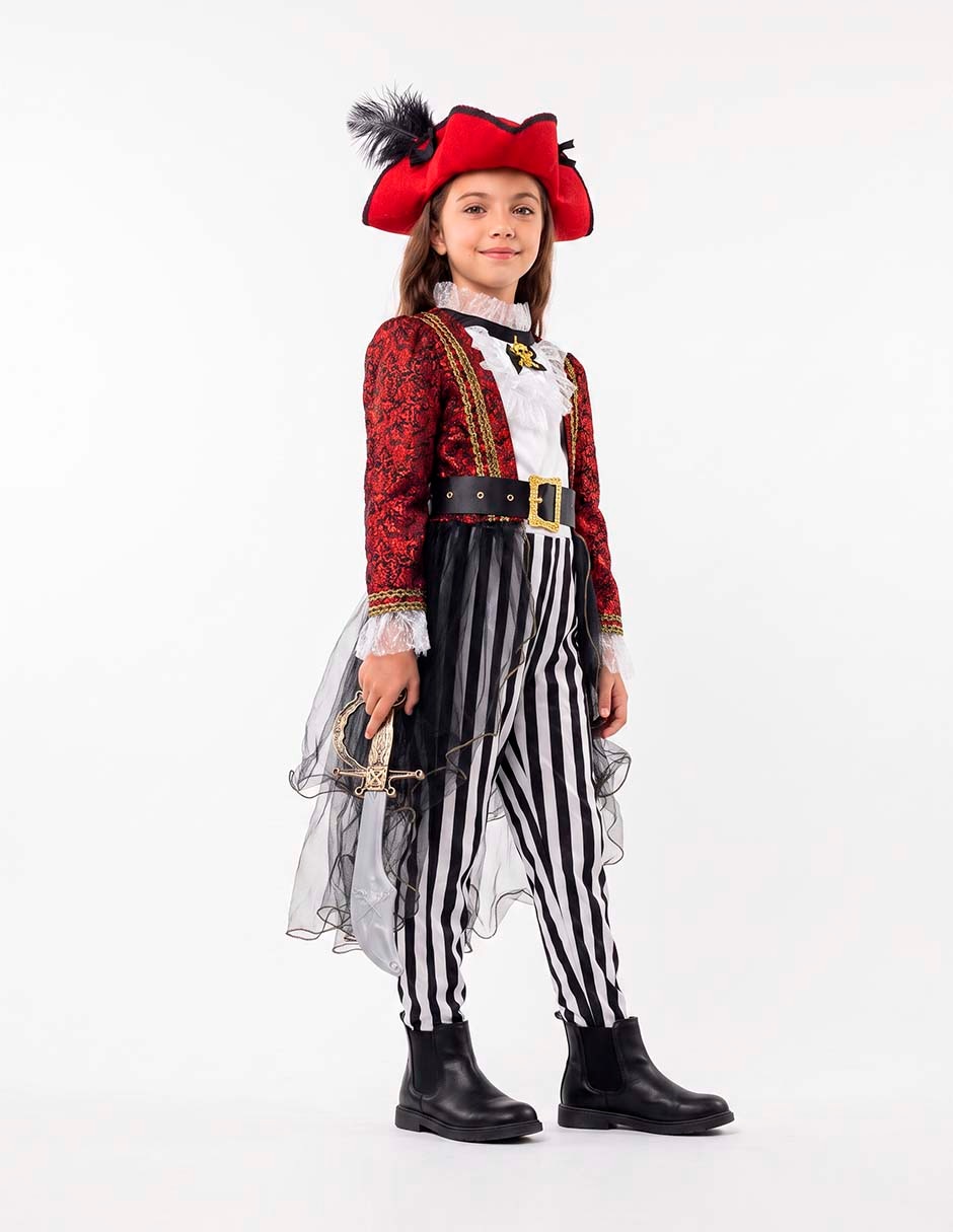 Disfraz de Pirata para niña 5