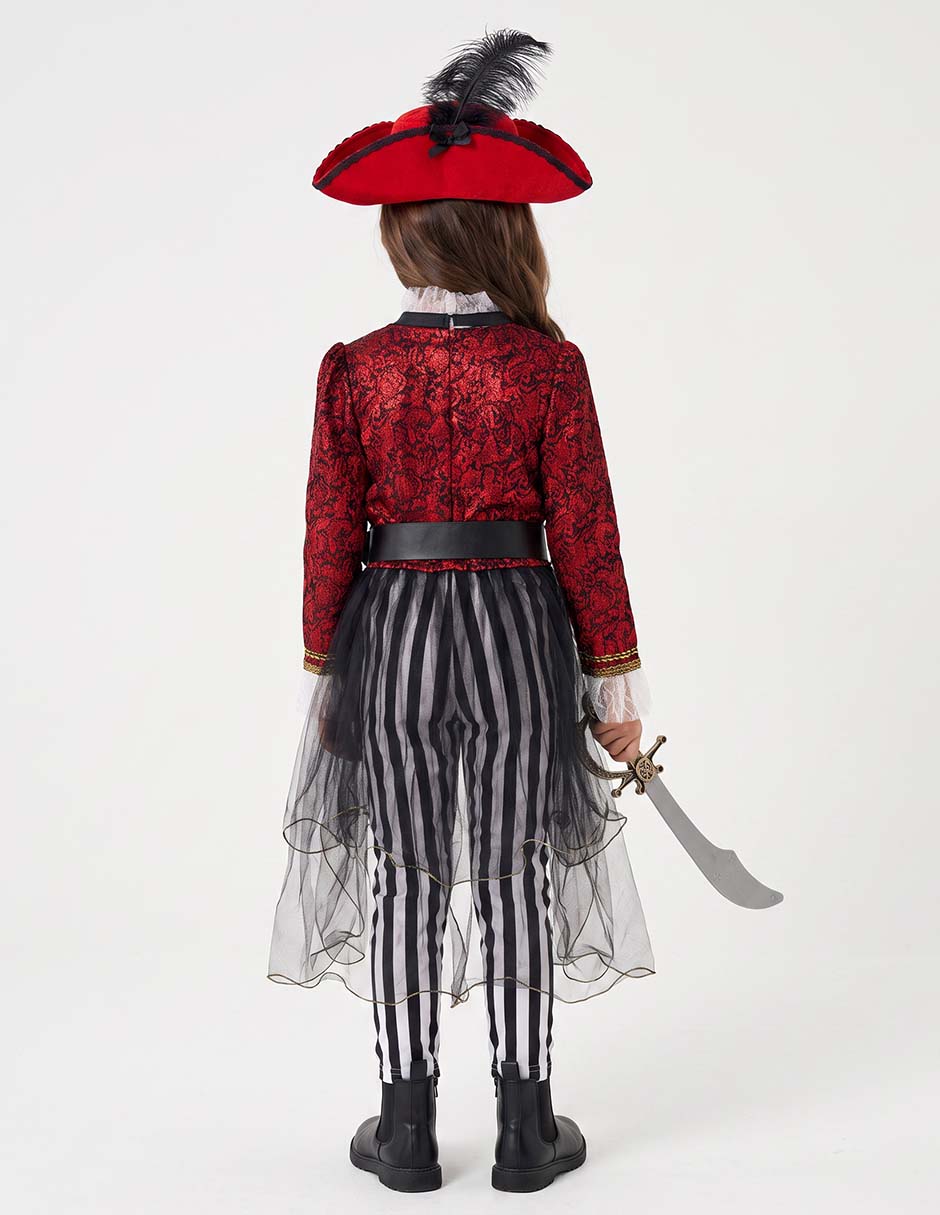 Disfraz de Pirata para niña 6