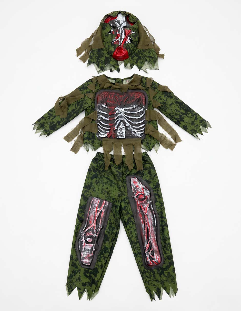 Disfraz de zombie para niño