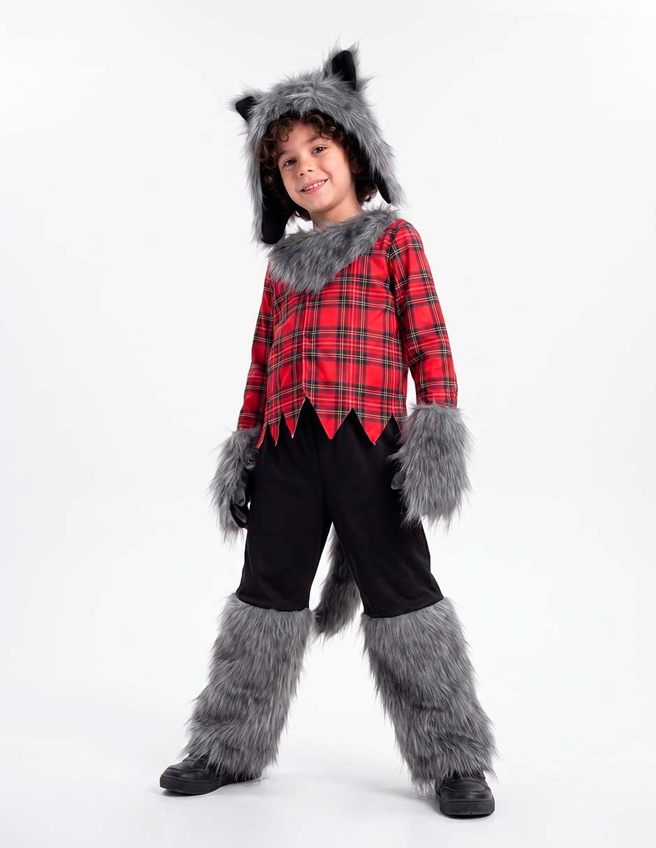Disfraz de hombre lobo para niño