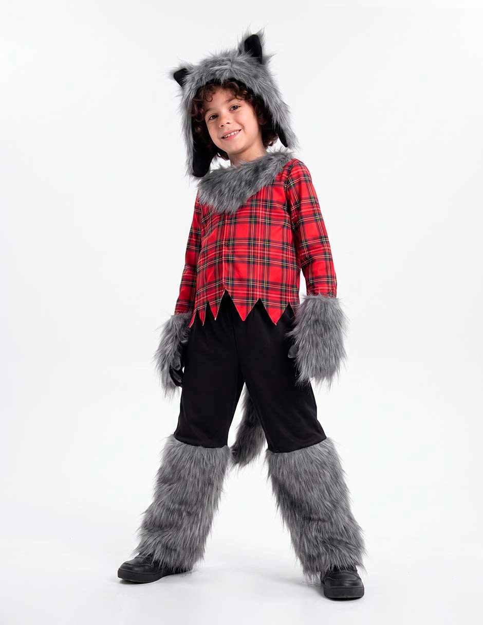 Disfraz de hombre lobo para niño