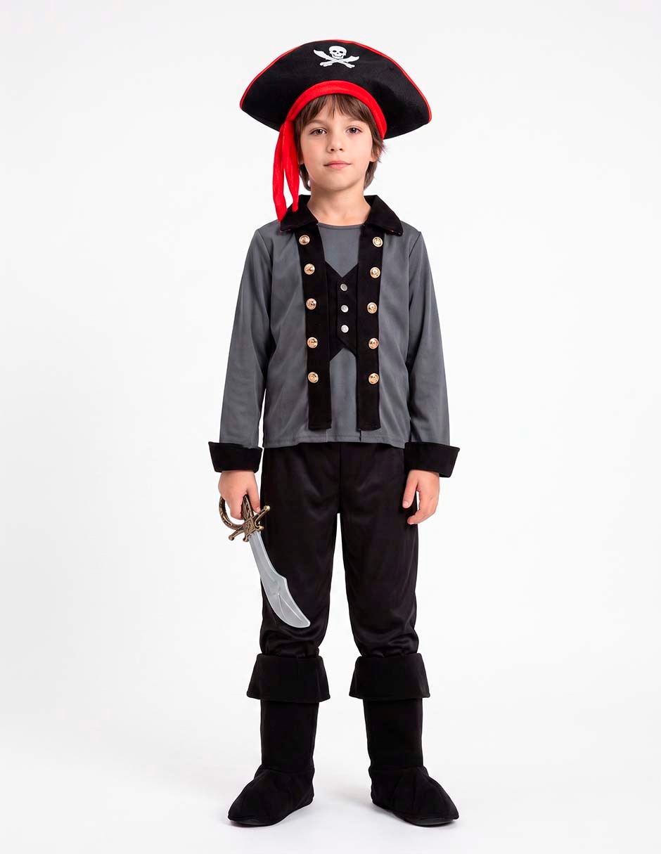 Dizfraz de pirata para niño