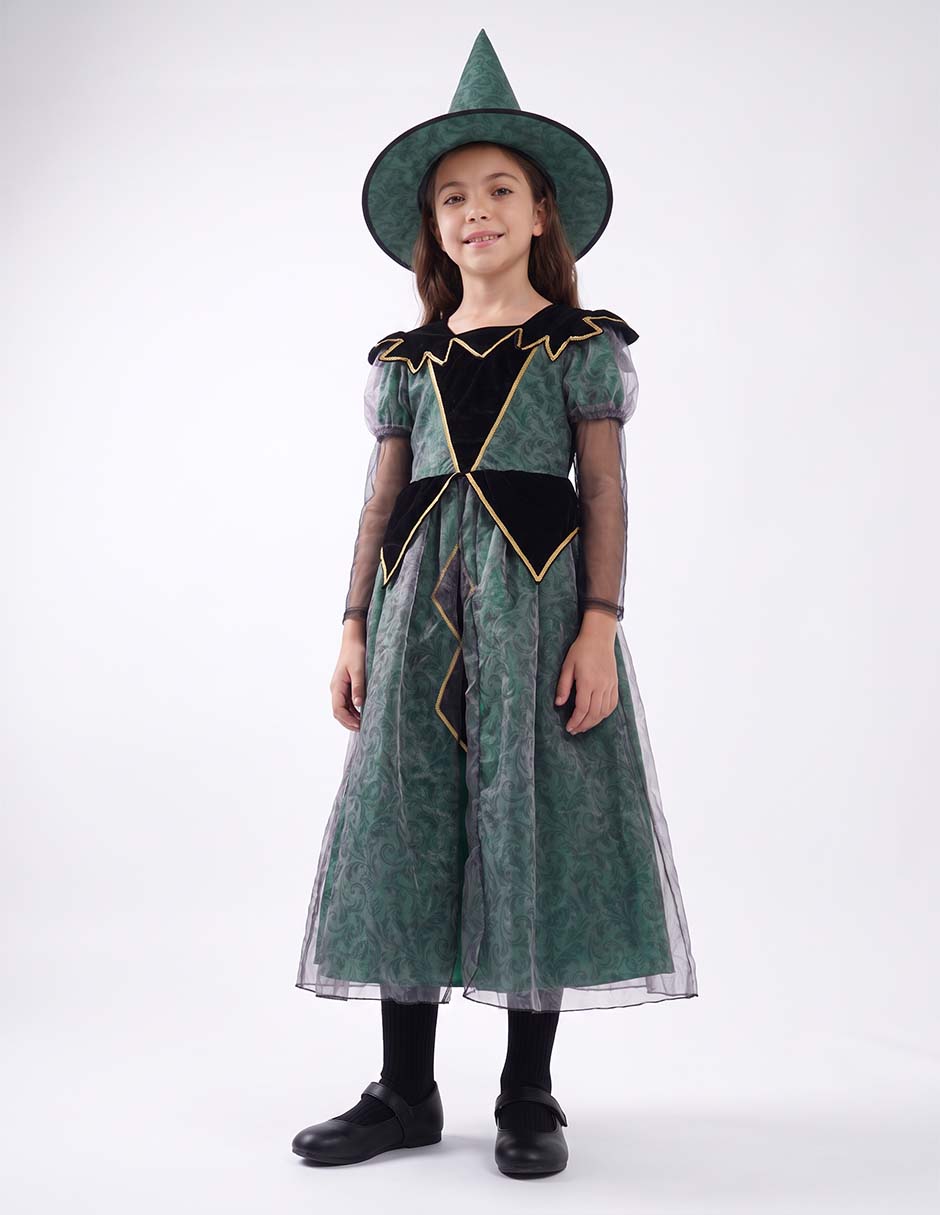 Disfraz de bruja para niña 5