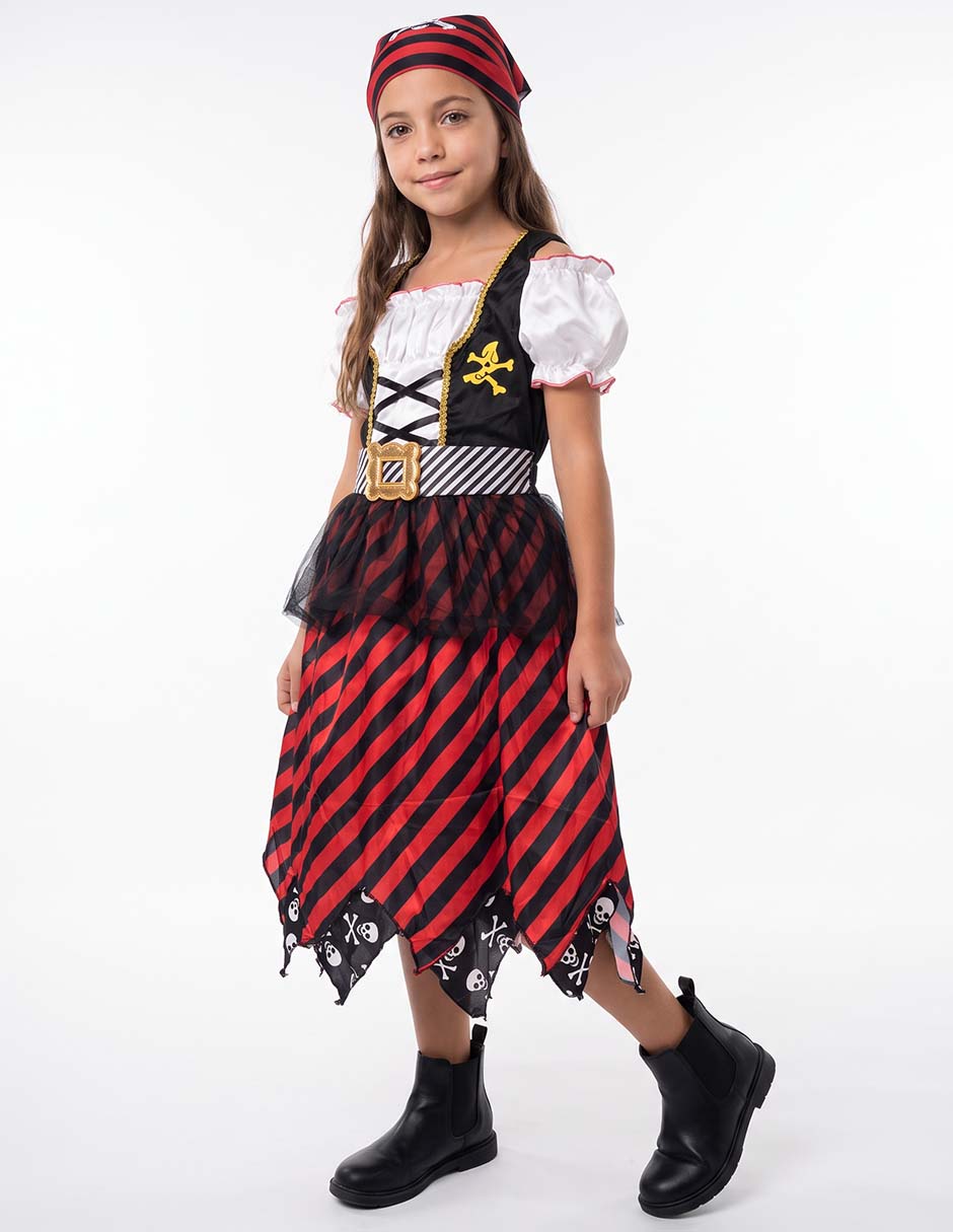 Disfraz de pirata para niña 5