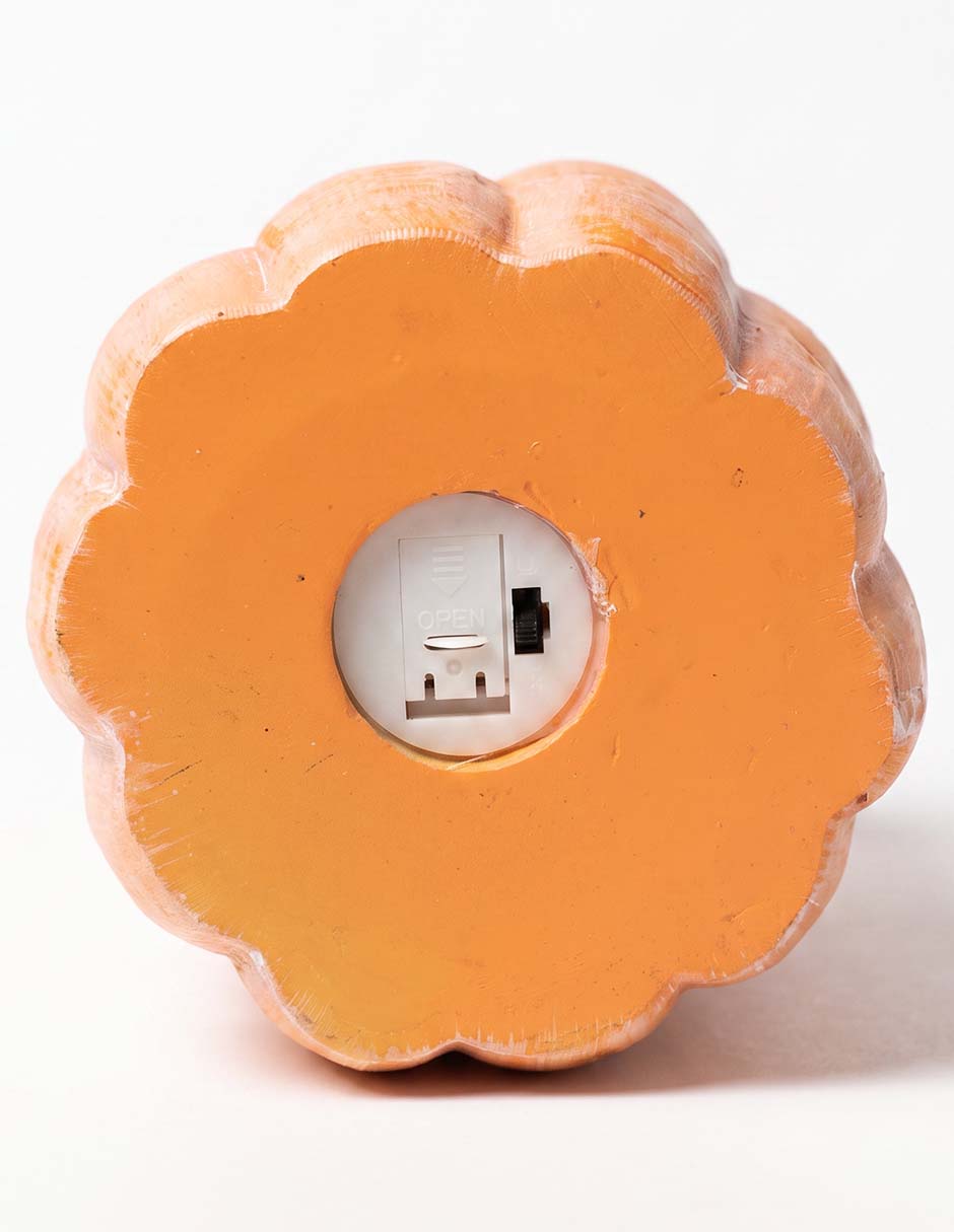 Figura decorativa de halloween con forma de calabaza 3