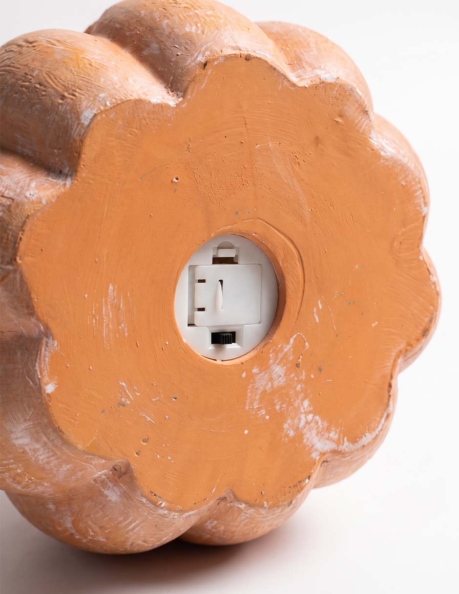 Figura decorativa con forma de calabaza