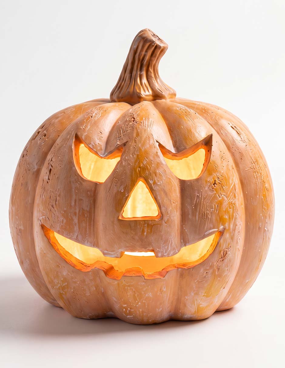 Figura decorativa con forma de calabaza 6