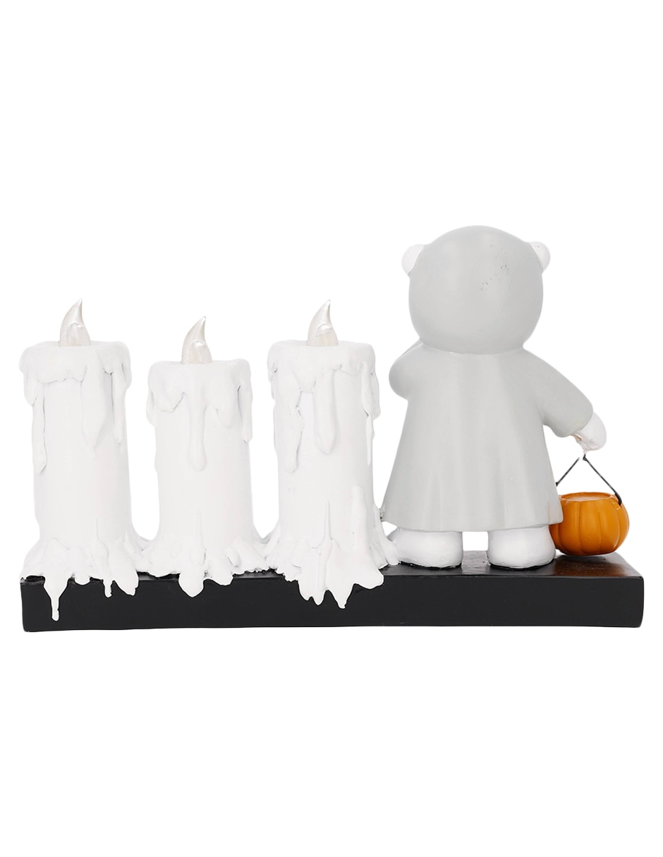 Figura decorativa de halloween con forma de Bolo fantasma 3