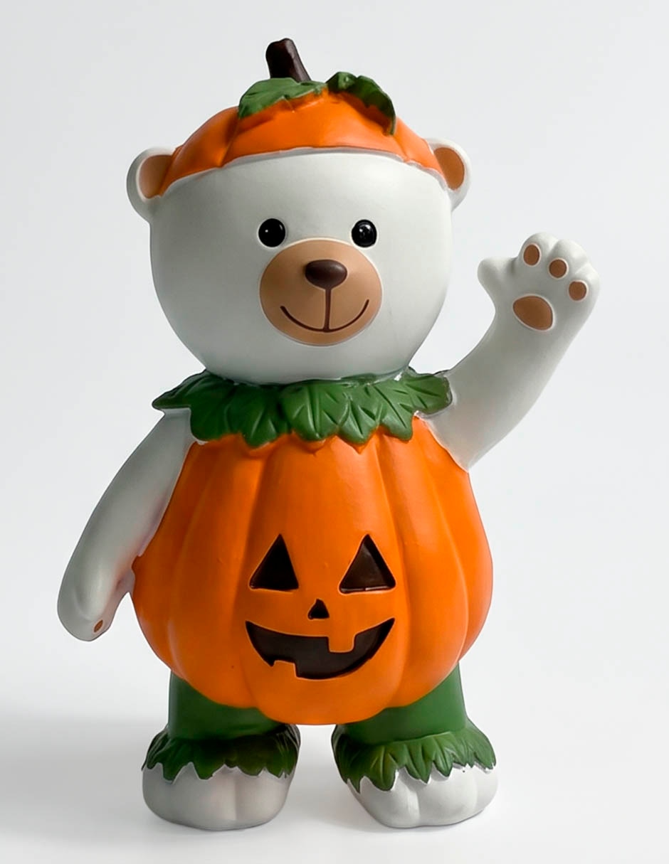 Figura decorativa de Halloween con forma de calabaza 1