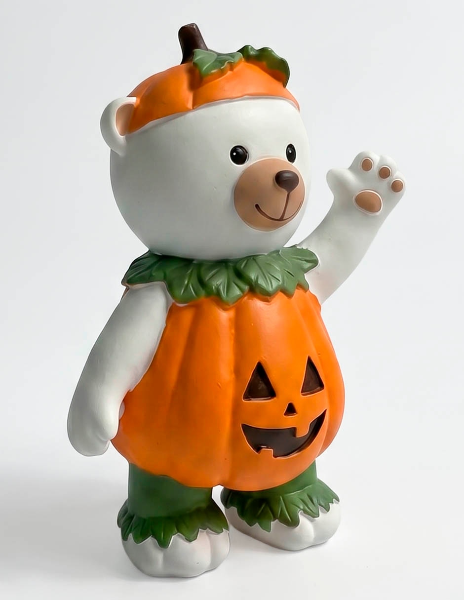 Figura decorativa de Halloween con forma de calabaza 2