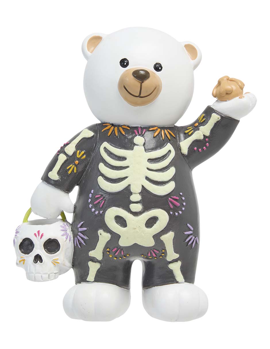 Figura decorativa de Halloween con forma de esqueleto 1