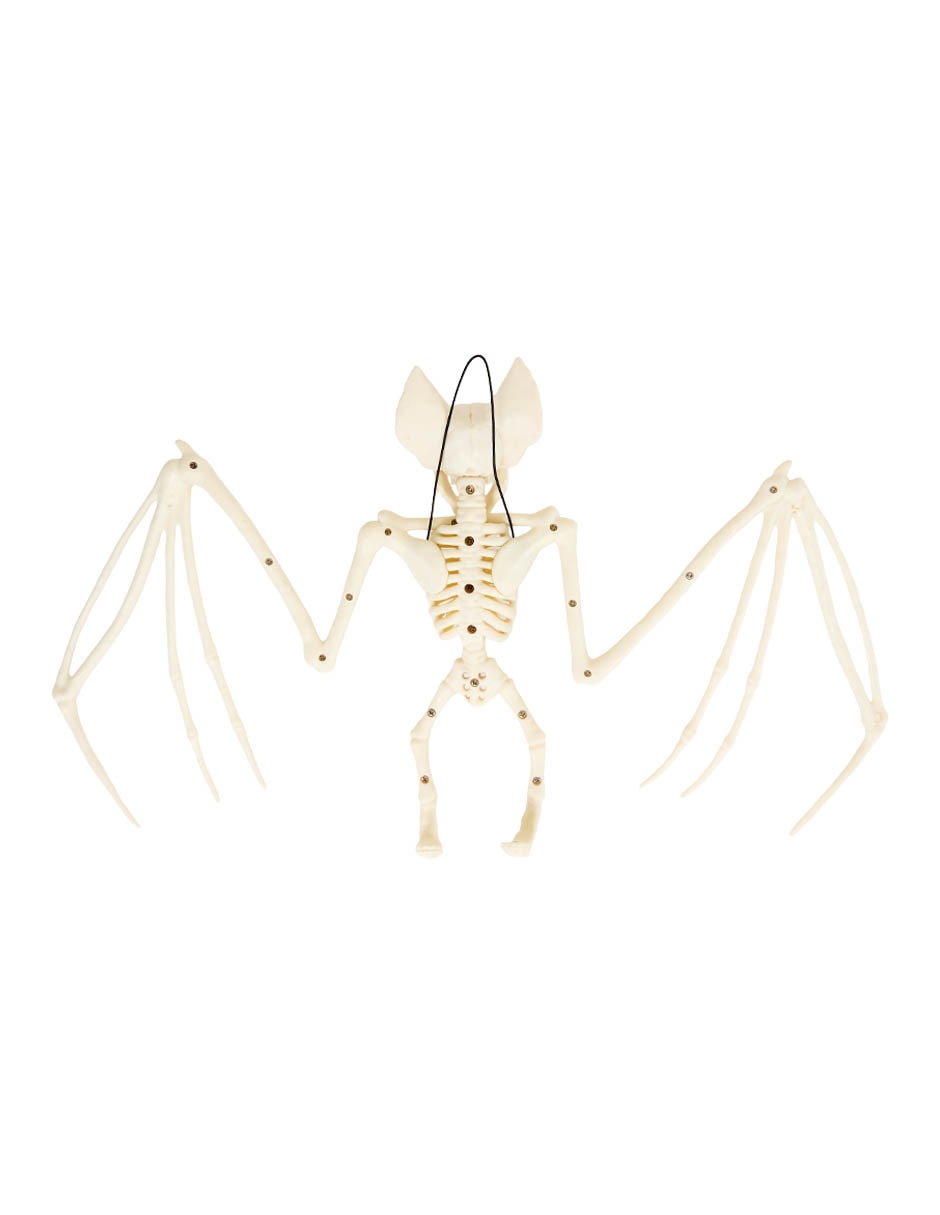 Figura decorativa de Halloween con forma de murciélago
