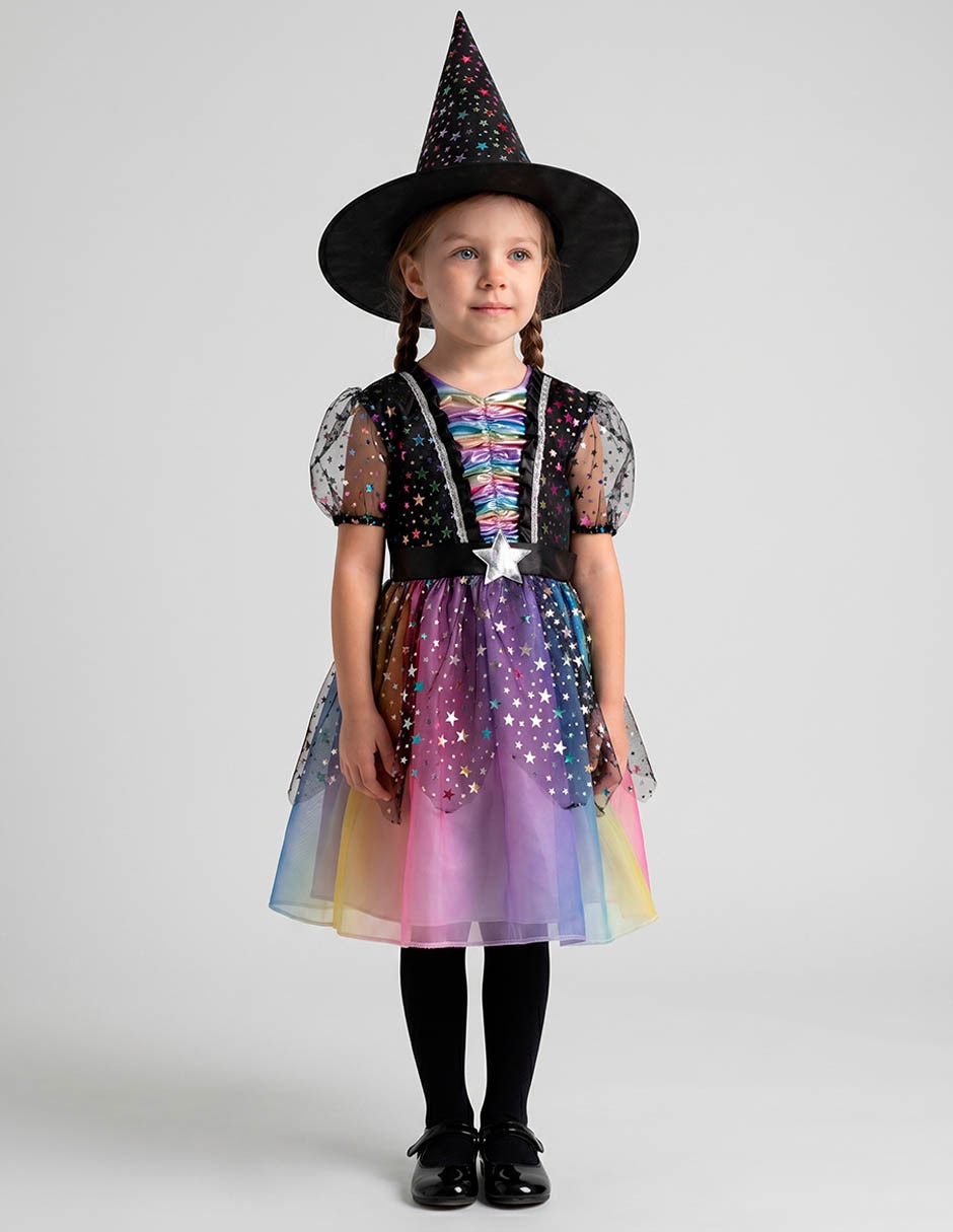 Disfraz de bruja para niña 1