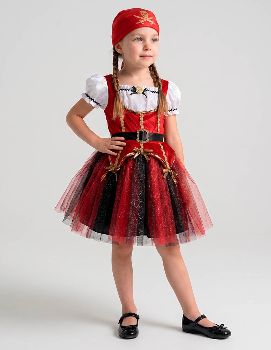 Disfraz de pirata para niña 1